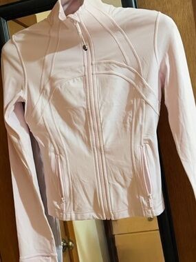 Lululemon define jacket blissful pink